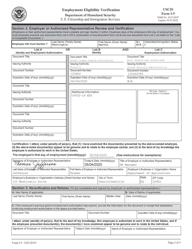 I9 Form Electronic Form I9 Form 2024