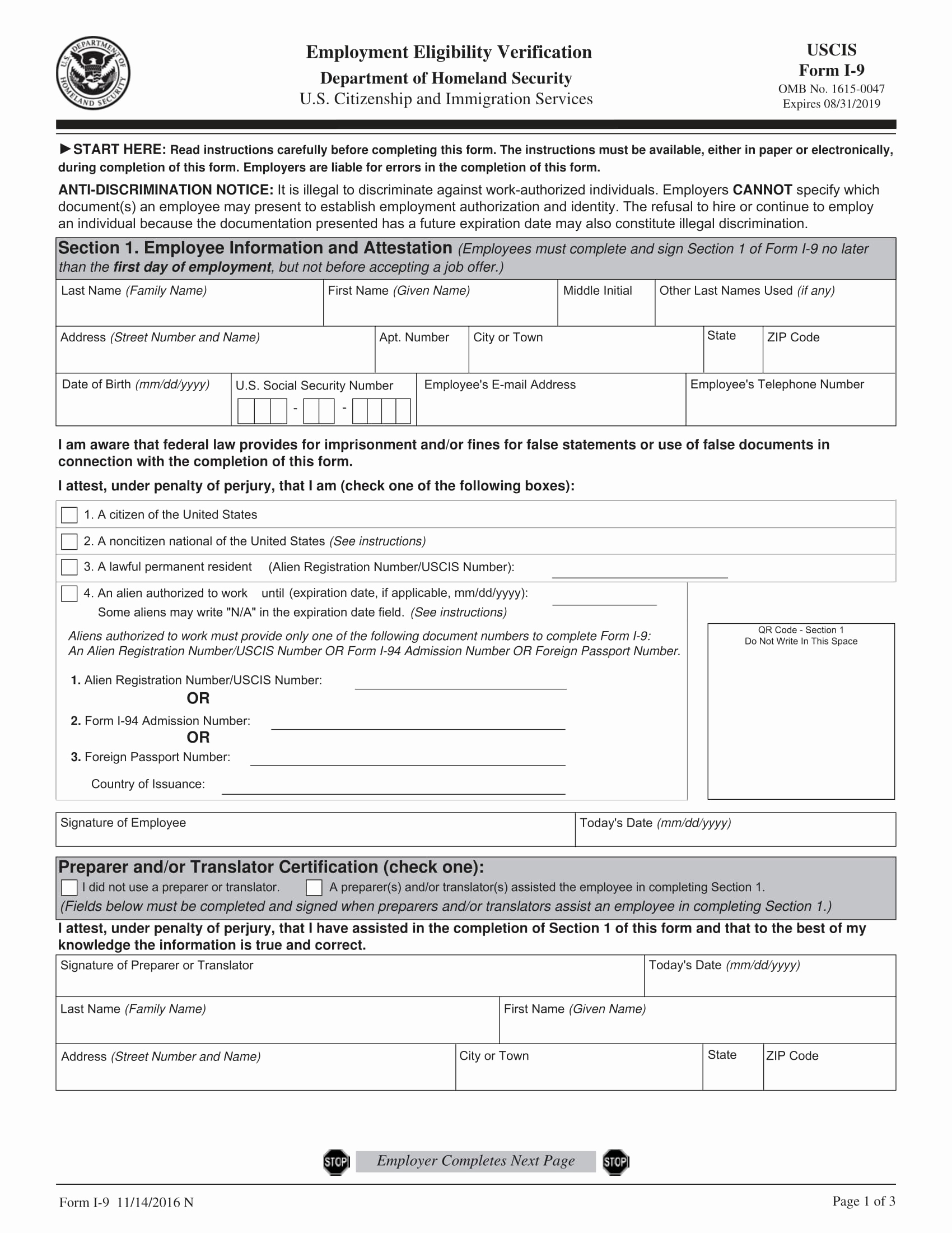 Irs Form I9 2024 Maren Revkah