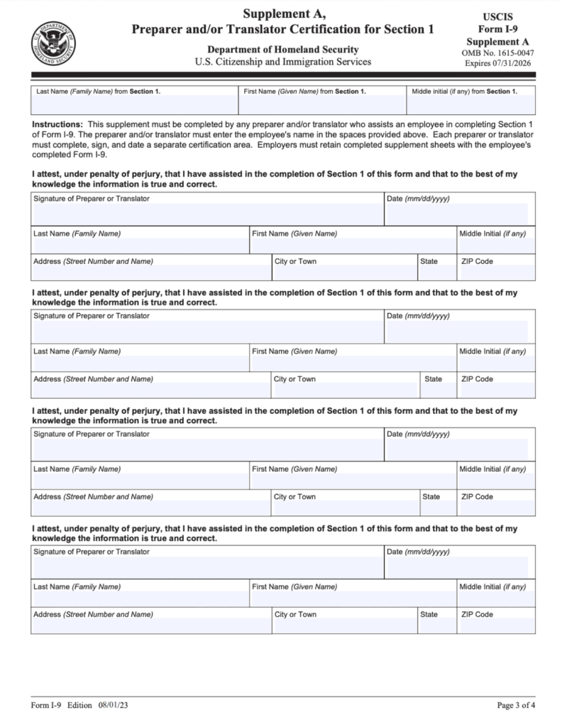 Form I-9 In 2024: Simple Instructions + Pdf Download | Onpay for Form I-9 PDF