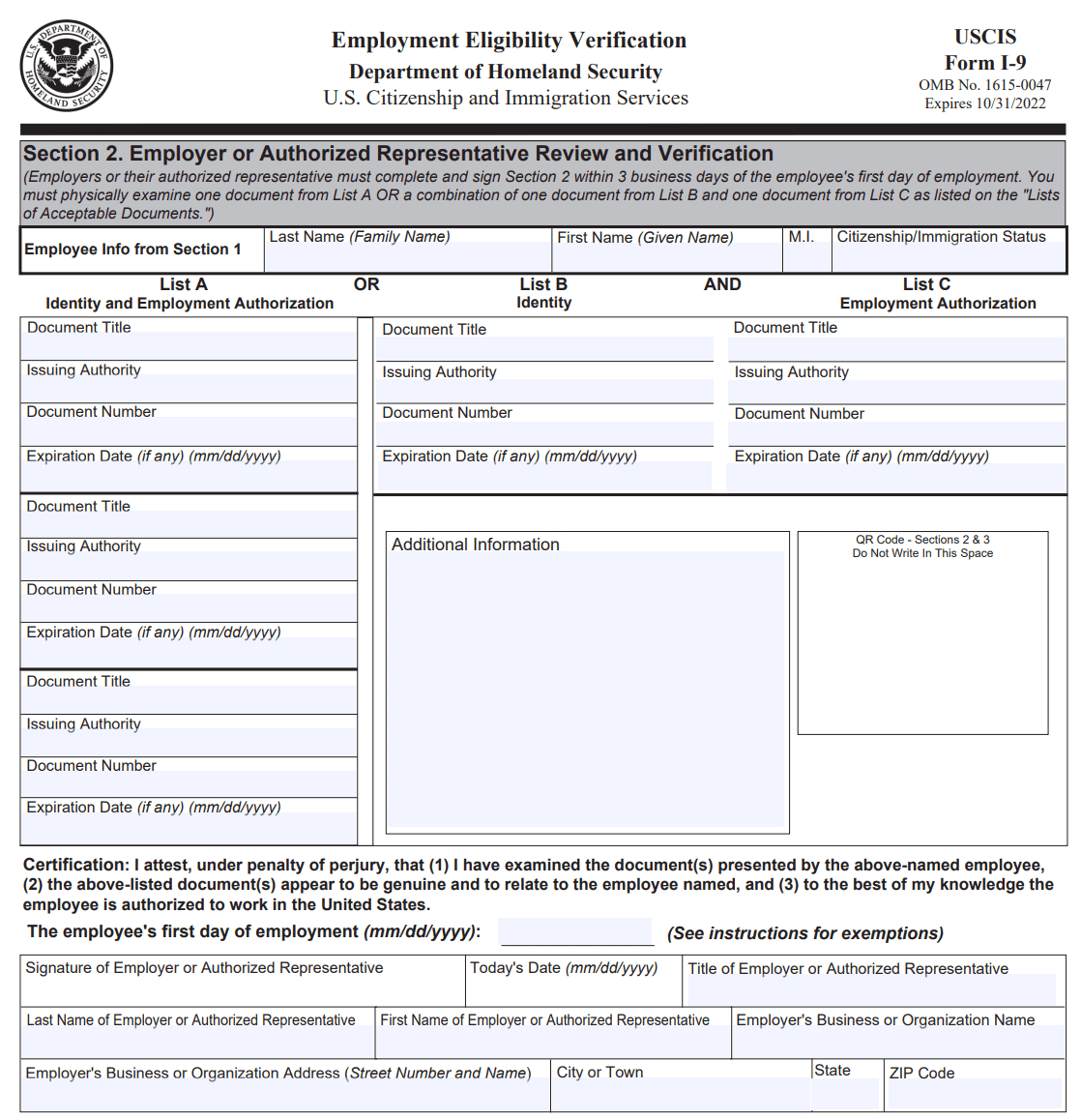 I-9 Tax Form Demystified: Verify Employment Eligibility within Irs I9 Form