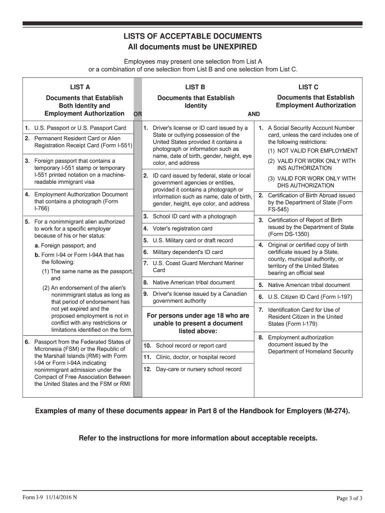 I9 Documents Pdf: Fill Out &amp;amp; Sign Online | Dochub intended for Form I-9 PDF