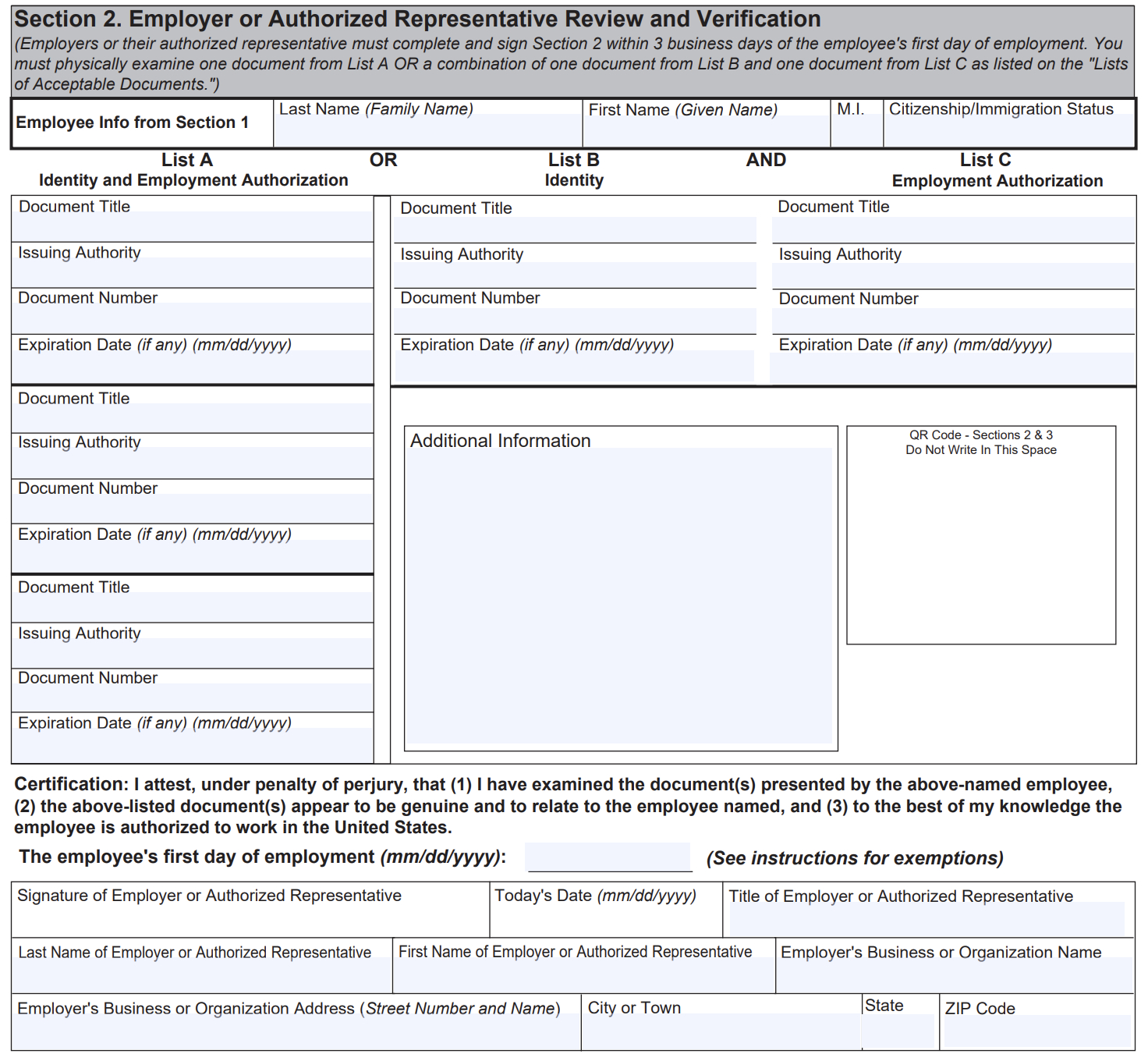 What Is Form I-9? regarding IRS I-9 Form